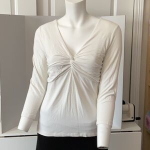 Elegant White Women's Top
